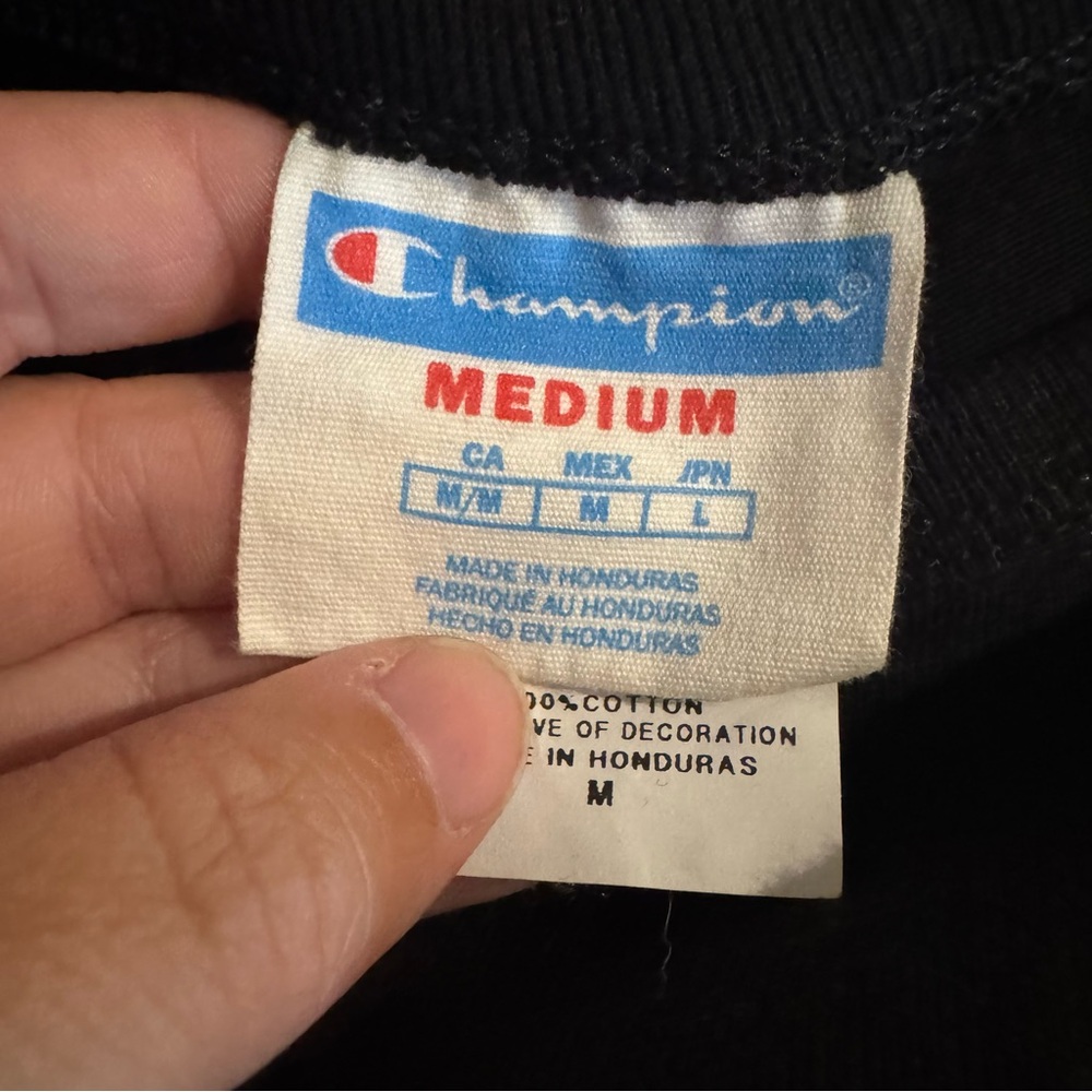 Champion Medium Black & Gold Shirt - Picture 2 of 3